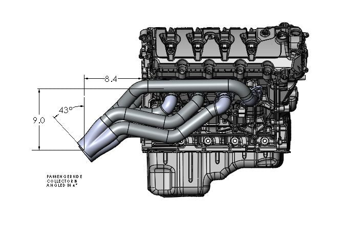 Ultimate Headers F-100 5.0 Coyote/Crown Vic Swap Headers – outcastautoworks